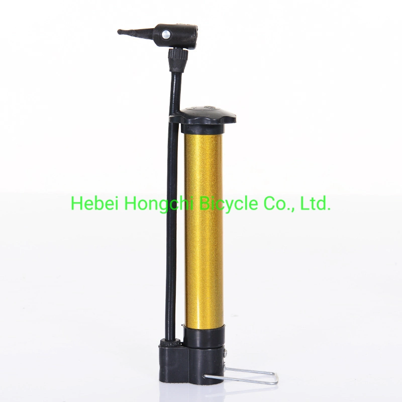 Metal Outlooking Bicycle Air Pump with Different Color